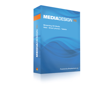 MediaDesign create media channels and monetize your streaming media.